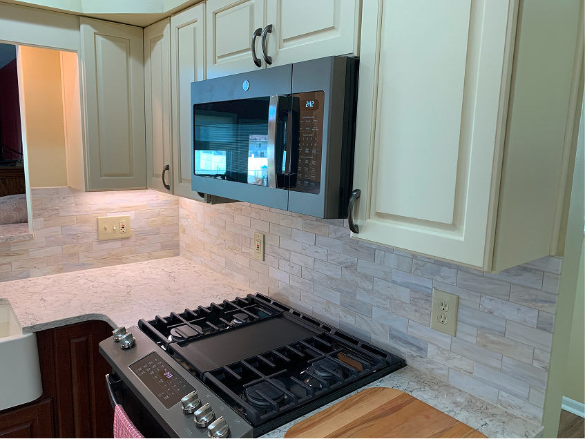 Kitchen remodeling project in progress by JRC Remodeling