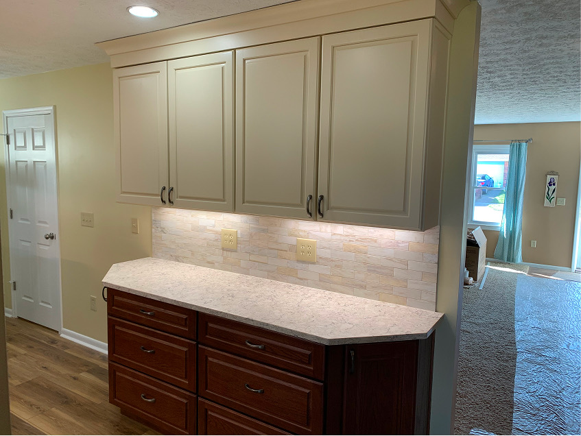 Kitchen remodeling project by JRC Remodeling in Cincinnati, OH